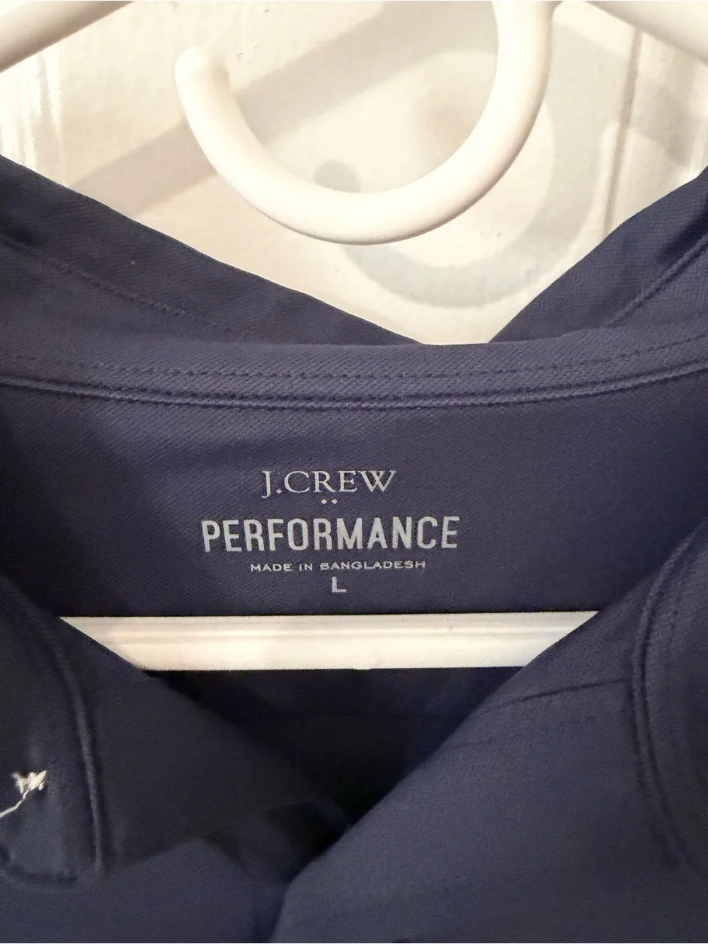 J. Crew Performance Button-Down Shirt in Navy Blue